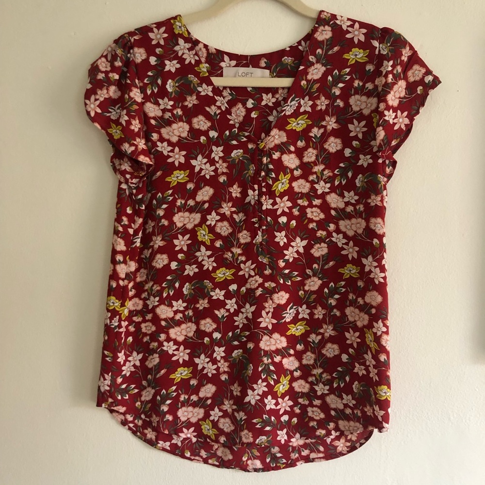 LOFT summery work tank top